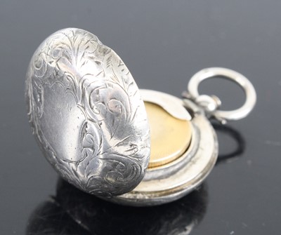 Lot 3295 - A late Victorian silver sovereign case, having...