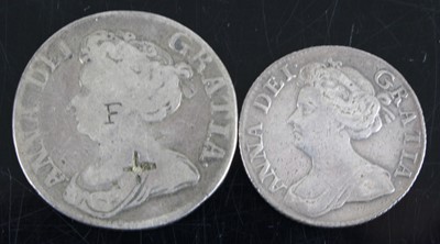 Lot 3289 - Great Britain, 1711 shilling, Queen Anne...