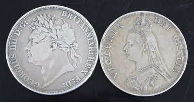 Lot 3274 - Great Britain, 1822 crown, George IIII...