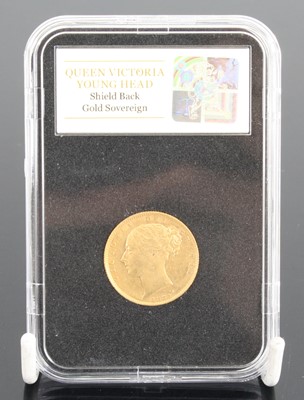 Lot 3160 - Great Britain, 1881 gold full sovereign,...