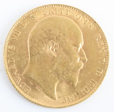 Lot 3358 - Great Britain, 1909 gold full sovereign,...