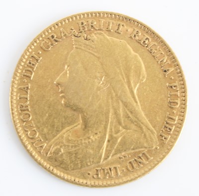 Lot 3347 - Great Britain, 1896 gold half sovereign,...