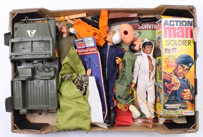 Lot 2065 - A tray containing Action man related Soldiers...