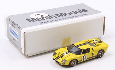 Lot 2019 - A Marsh Models 1/43 scale factory hand built...