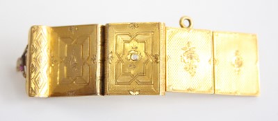 Lot 2863 - A late 19th century pendant locket in the form...