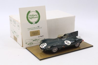 Lot 2037 - A Historic Replicars 1/24 scale 1955 Jaguar...