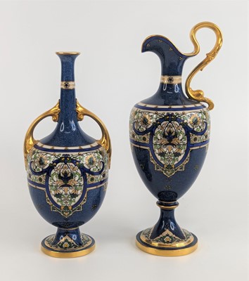 Lot 2109 - A Royal Worcester specimen vase, circa 1919,...