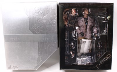 Lot 1708 - A Hot Toys Ltd 1/6 scale action figure of T800...