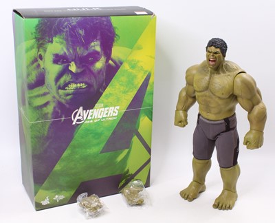 Lot 1727 - A Hot Toys Ltd 1/6 scale action figure of Hulk...