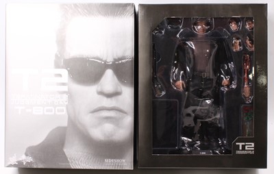 Lot 1766 - A Hot Toys Ltd 1/6 scale action figure of T800...