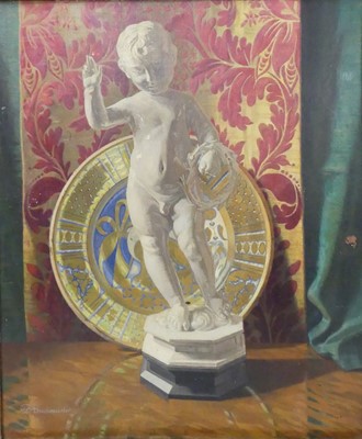 Lot 320 - Dorothy Buckmaster - Italian Renaissance, oil...