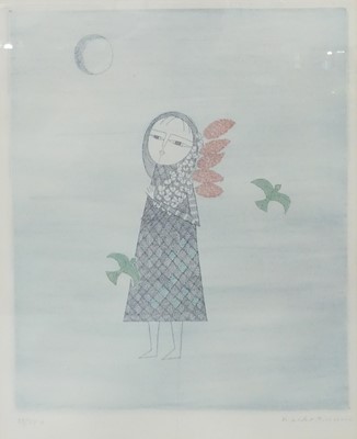 Lot 286 - Keiko Minami (1909/11-2004) - Girl with Green...