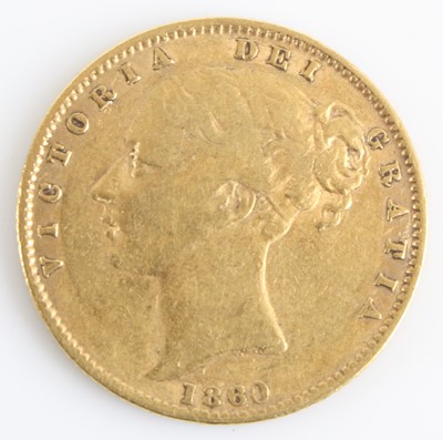 Lot 3001 - Great Britain, 1860 gold full sovereign,...