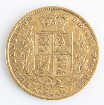 Lot 3001 - Great Britain, 1860 gold full sovereign,...