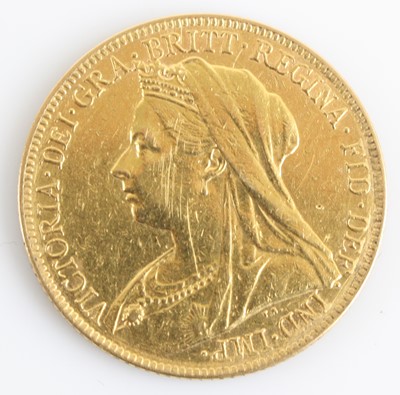 Lot 3002 - Great Britain, 1900 gold full sovereign,...