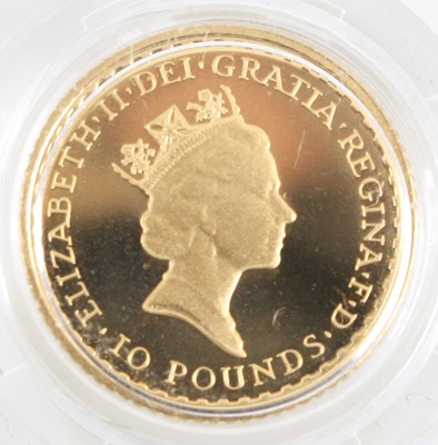 Lot 3010 - Great Britain, 1993 Britannia 1/10 oz gold...