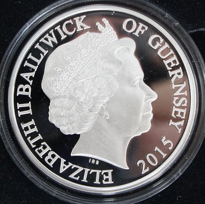 Lot 3019 - Bailiwick of Guernsey, 2015 H.M. Queen...