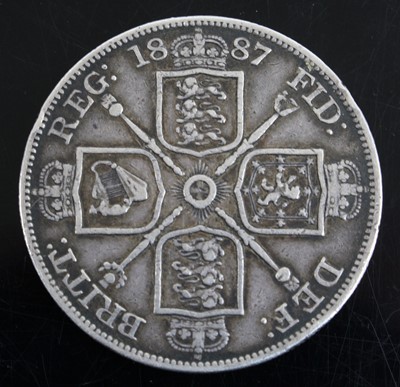 Lot 3024 - Great Britain, 1887 crown, Victoria jubilee...