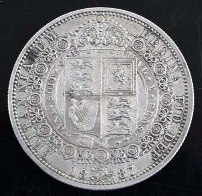 Lot 3024 - Great Britain, 1887 crown, Victoria jubilee...