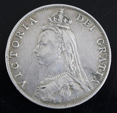 Lot 3024 - Great Britain, 1887 crown, Victoria jubilee...