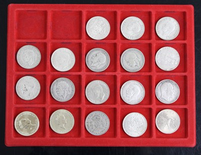 Lot 3027 - Great Britain, 1885 half crown, Victoria young...