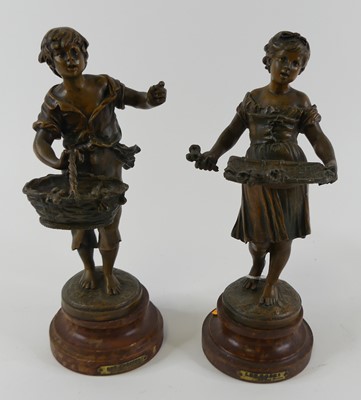 Lot 49 - After Moreau, a pair of early 20th century...