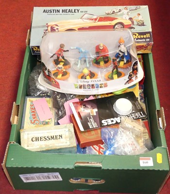 Lot 160 - A collection of mixed toys, to include Disney...