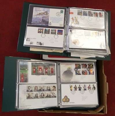Lot 165 - A collection of albums of first day covers