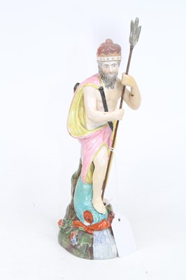 Lot 185 - A 19th century Staffordshire pearlware figure...