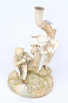 Lot 187 - A Royal Worcester figure group of children,...