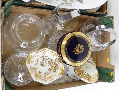 Lot 96 - Two boxes of miscellaneous items to include...