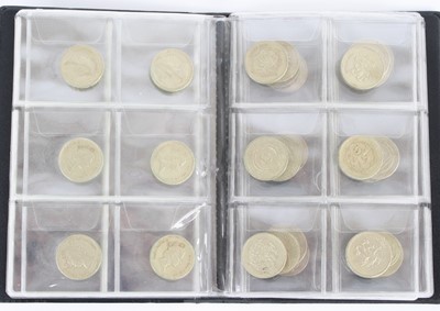 Lot 3434 - Great Britain, a collection of thirty £1 coins,...