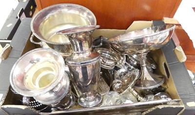Lot 236 - A collection of silver plated items to include...