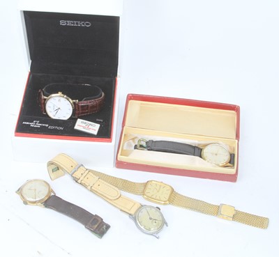 Lot 287 - A collection of mixed wristwatches to include...