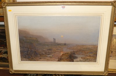 Lot 1018 - Charles Brooke Branwhite (1851-1929) - Sunset...