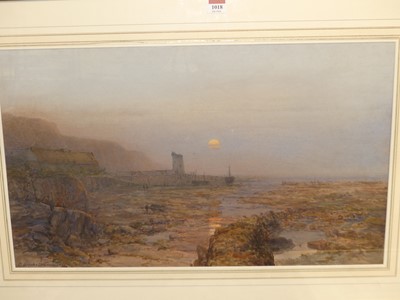 Lot 1018 - Charles Brooke Branwhite (1851-1929) - Sunset...