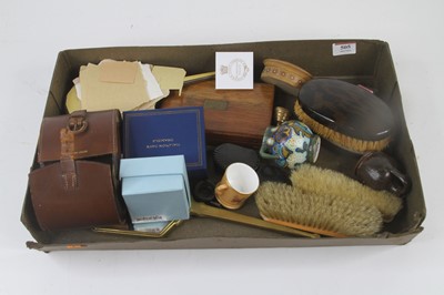 Lot 505 - Miscellaneous items to include an enamelled...