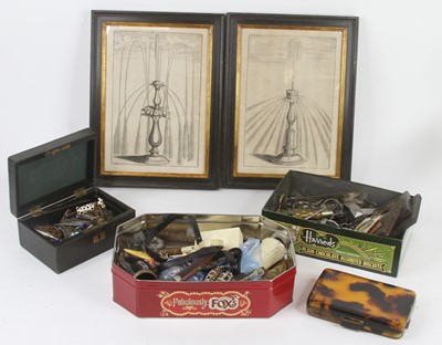 Lot 488 - Miscellaneous items to include prints, wick...