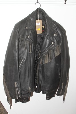 Lot 510 - A Harley Davidson American cow hide leather...