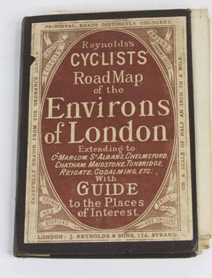 Lot 514 - A Reynold's Cyclist's Road Map of the Environs...