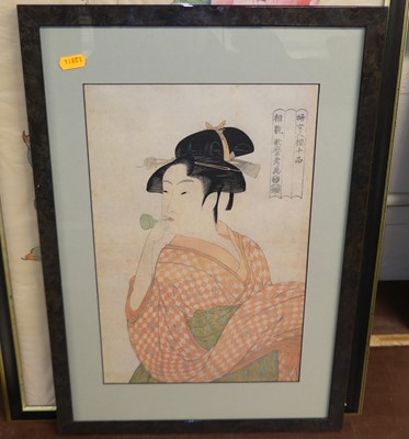 Lot 1040 - Assorted pictures and prints, to include...