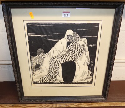 Lot 1045 - Wiktoria Gorynska (Polish 1902-1945) - Pieta,...