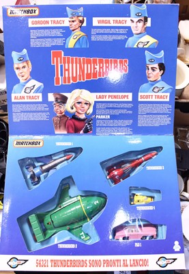 Lot 699 - A Matchbox Thunderbirds Rescue pack boxed set