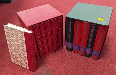 Lot 591 - A Folio Society Story of the Middle Ages, five...