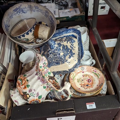 Lot 590 - A collection of mixed 19th century and later...