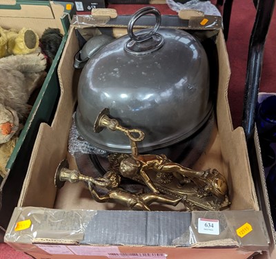 Lot 634 - Miscellaneous items to include a pair of...