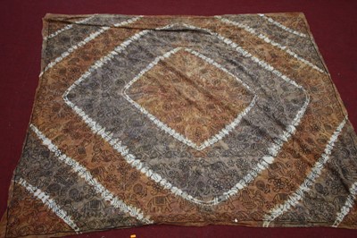 Lot 726 - A blanket decorated with animals and figures,...