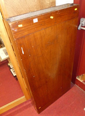 Lot 1100 - A Victorian mahogany bar billiard table, with...