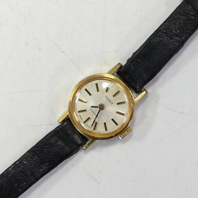 Lot 358 - A lady's Tissot Stylist gilt metal cased...