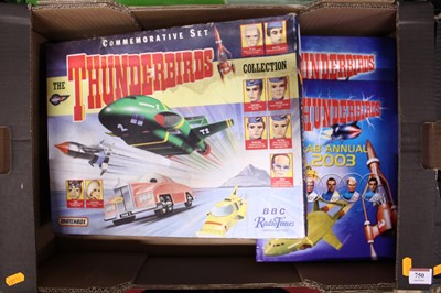 Lot 750 - A tray containing Matchbox Thunderbirds...